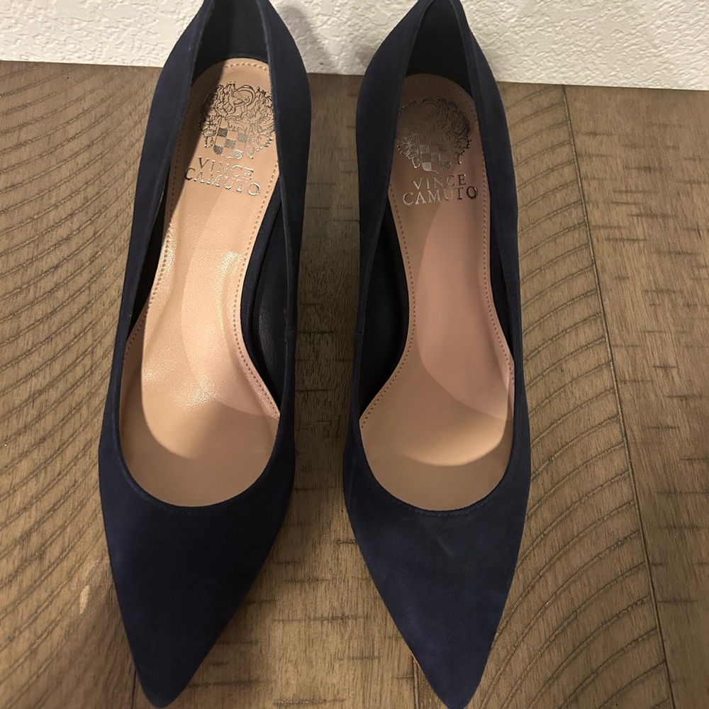 Vince Camuto Dark Blue Heels